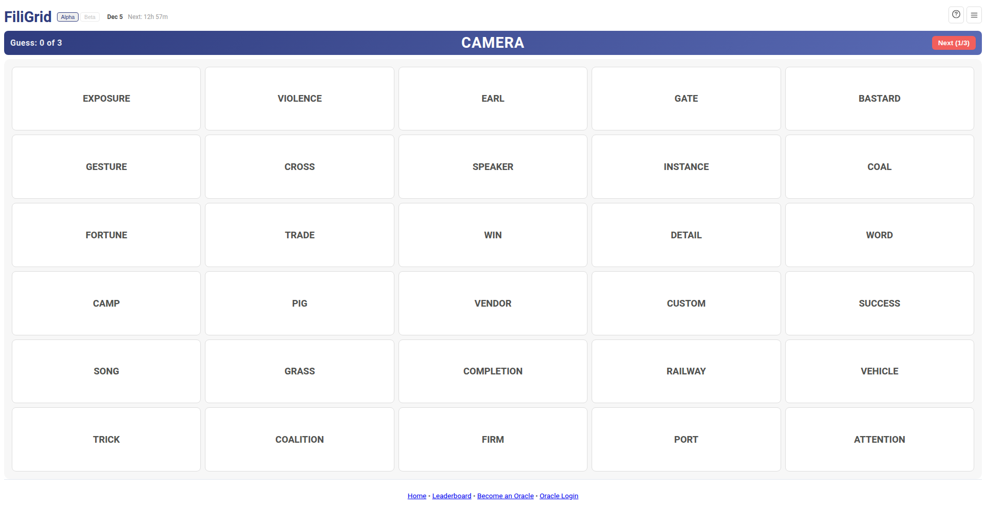 词联:每日词汇联想的智能谜题