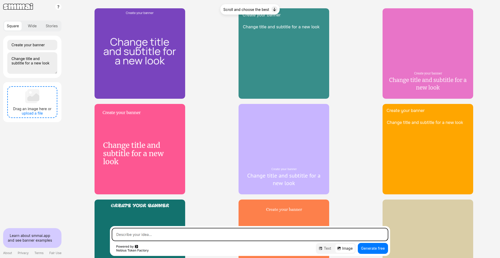 Smmai: 情绪化设计标语生成器