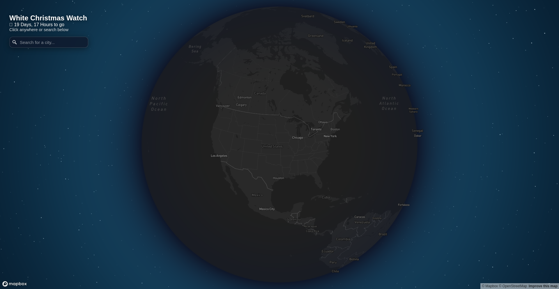 圣诞白雪概率可视化引擎