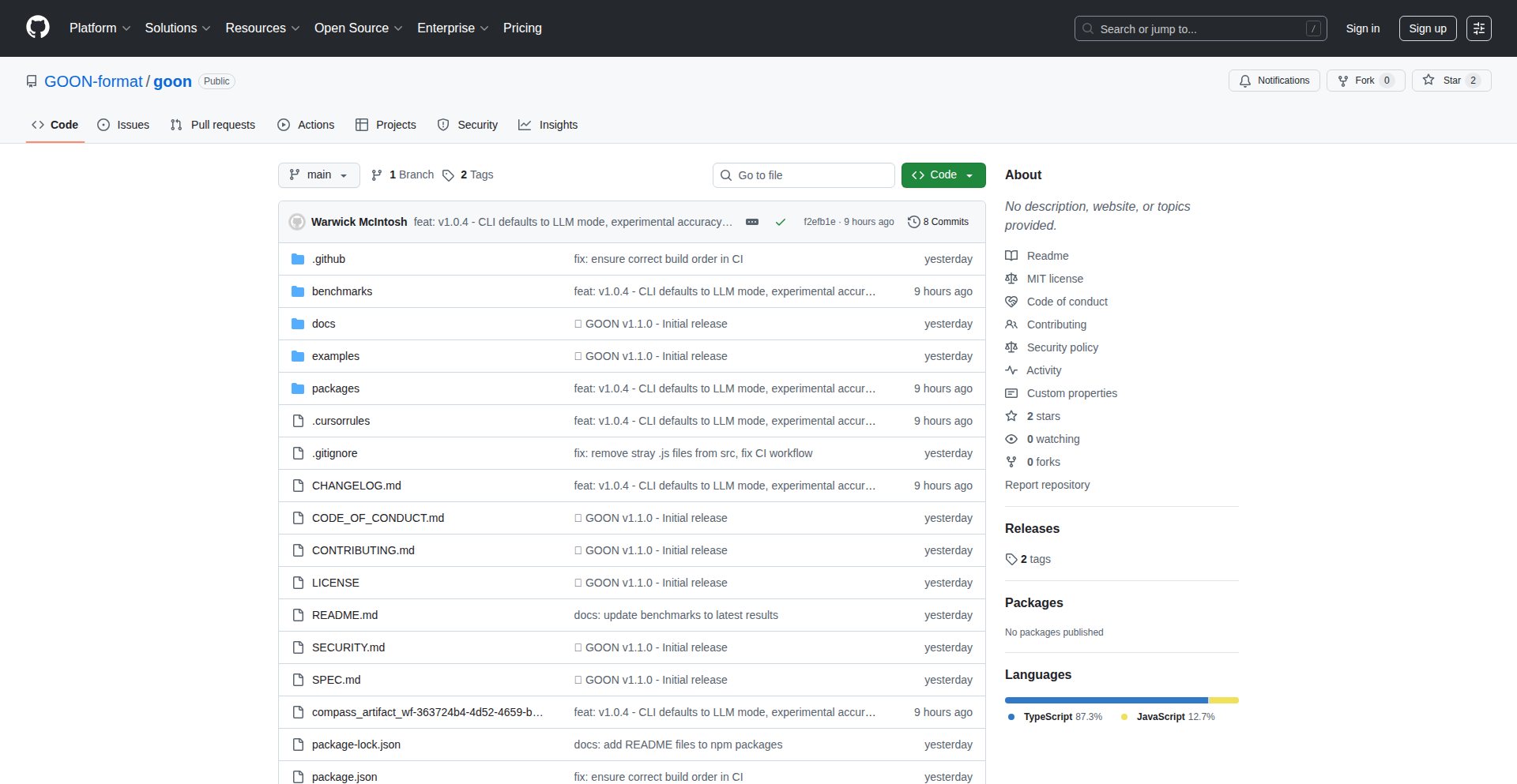 GOON: 进阶版TOON,文本生成序列化助手