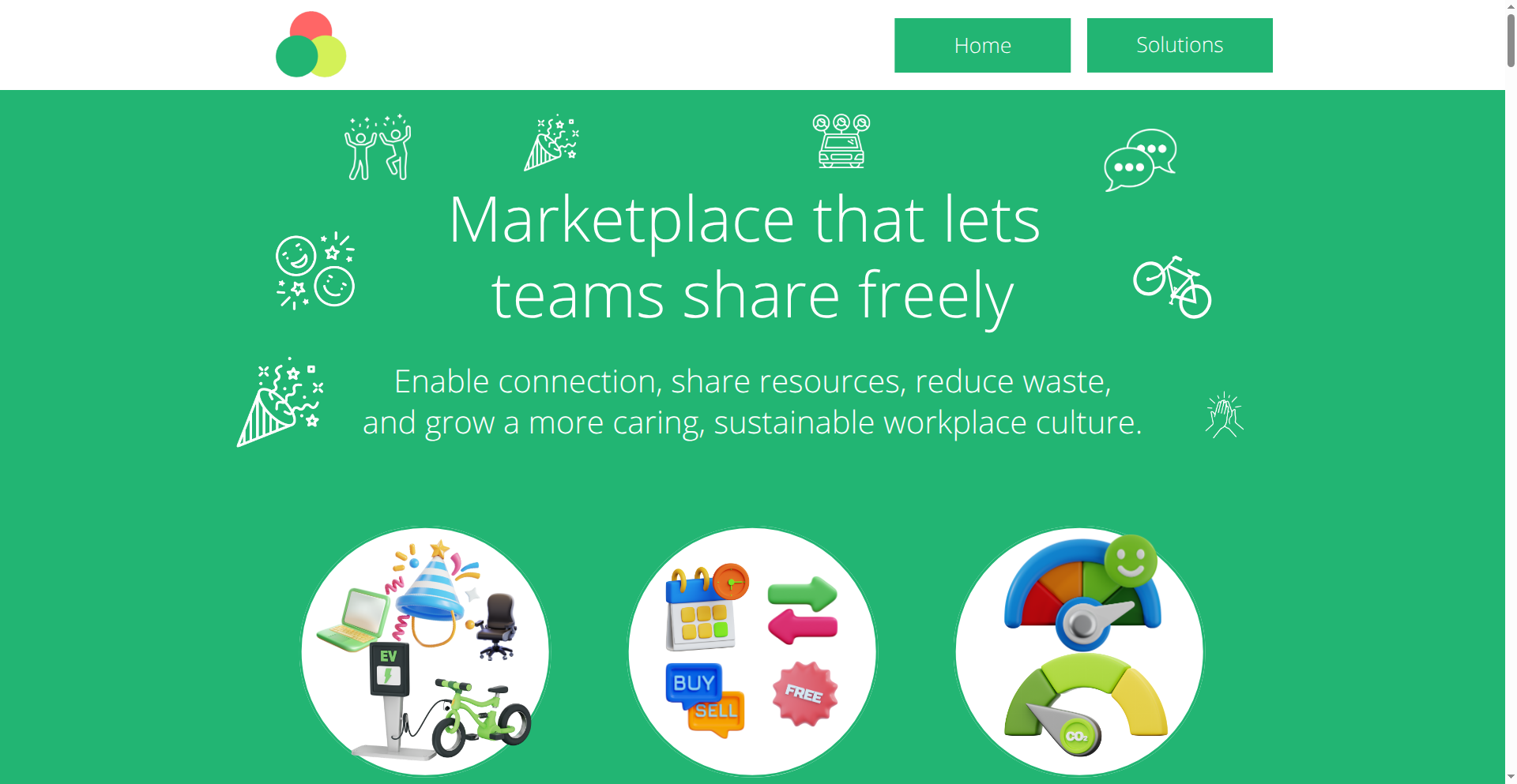 GreenTrade: 团队可持续生活积分集市