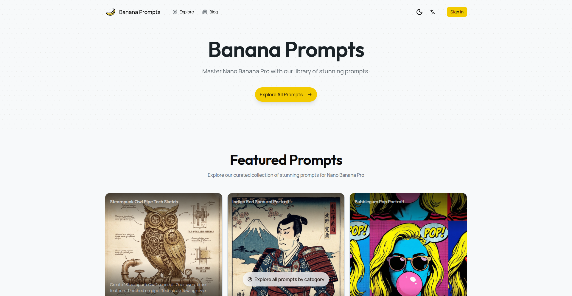 Banana Prompts: Nano Banana Pro Prompt Crafting