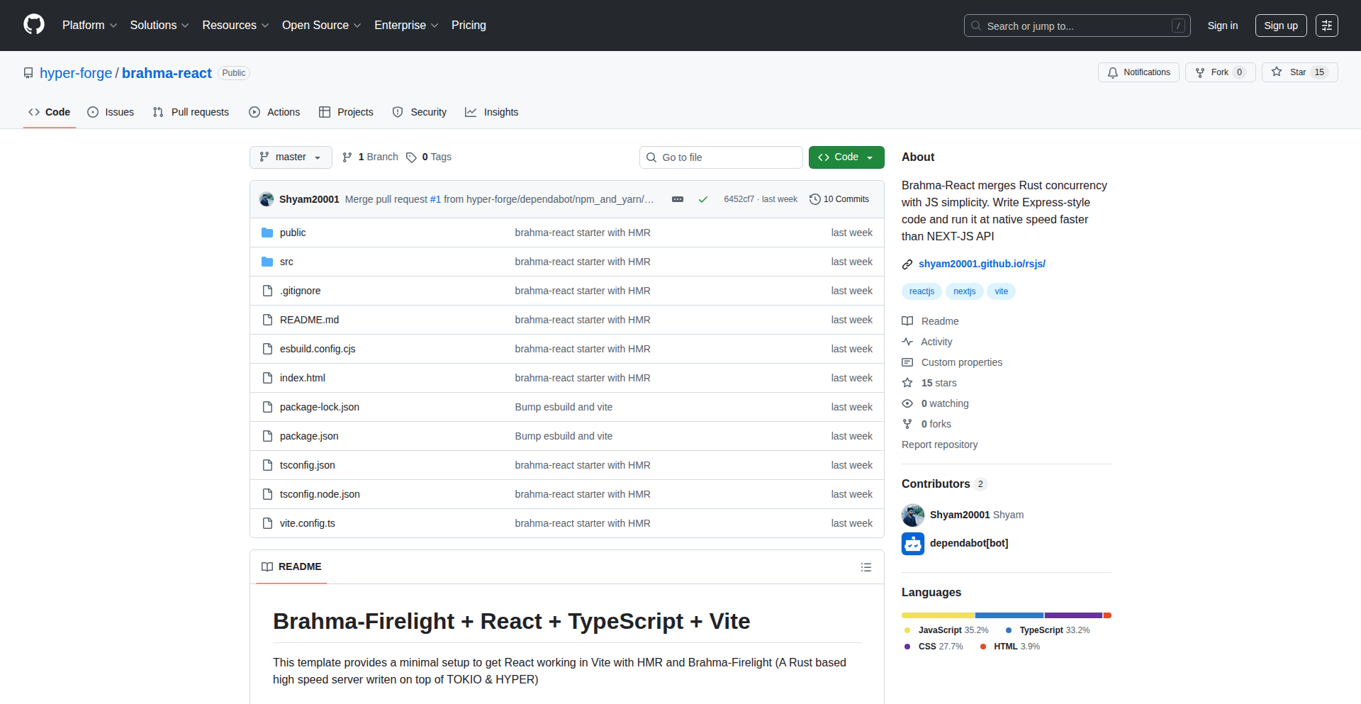Brahma-React: Secure API Gateway with Rust Backend
