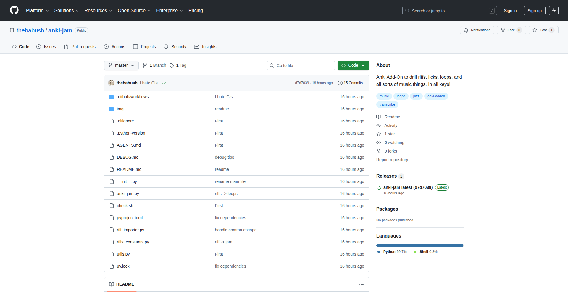 Anki Jam: Sonic Riff Enhancer