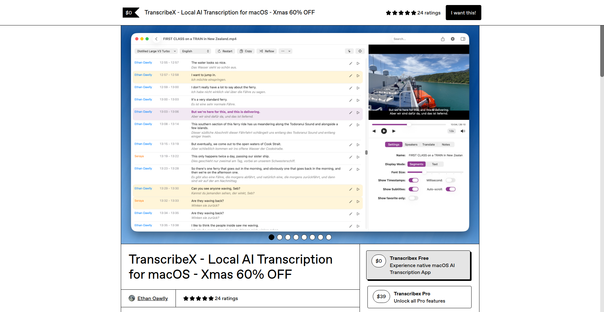TranscribeX: On-Device AI Speech-to-Text