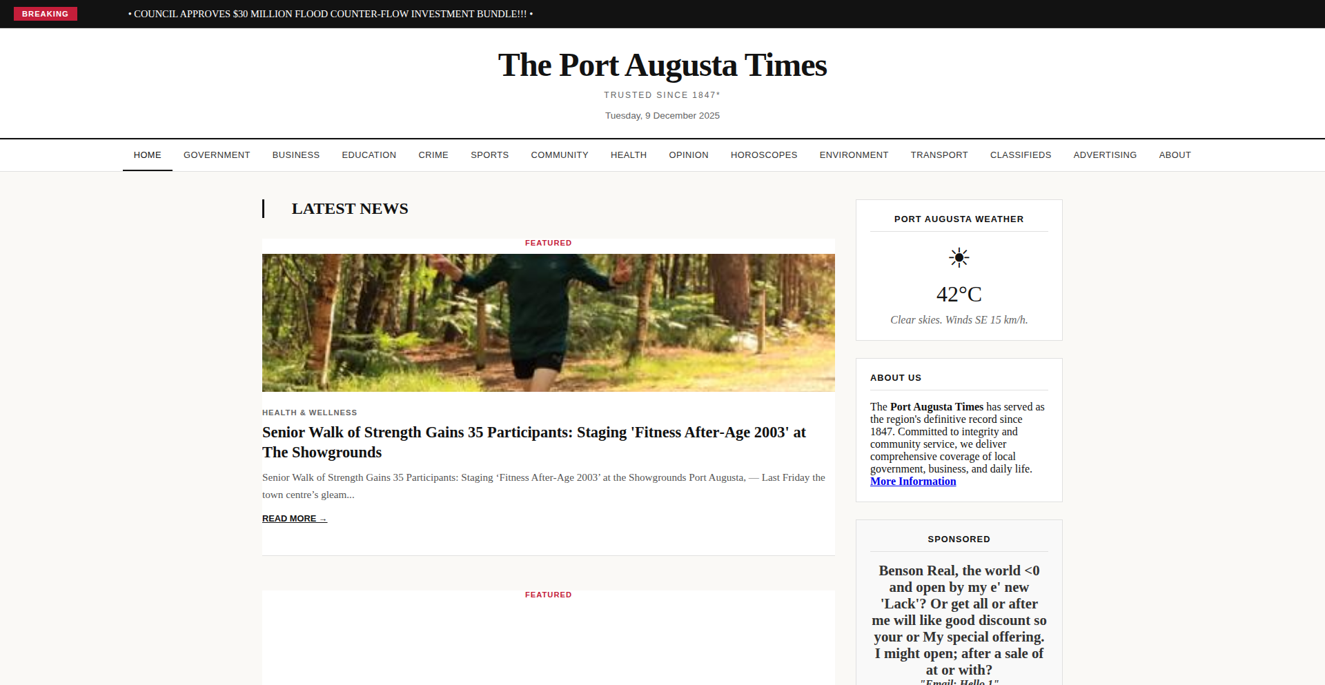 GPT-PortAugusta-NewsGen