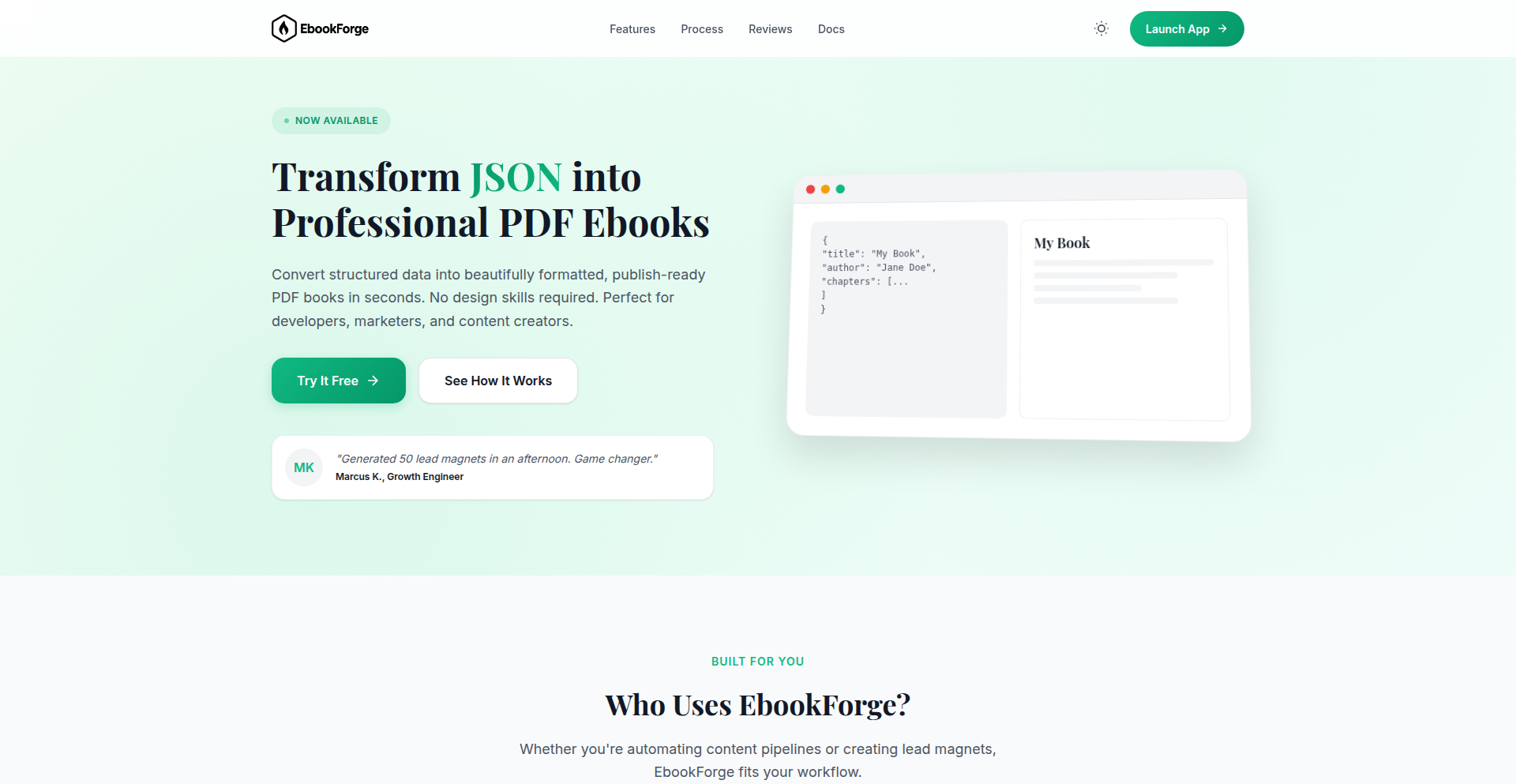 JSON-to-PDF Layout Engine