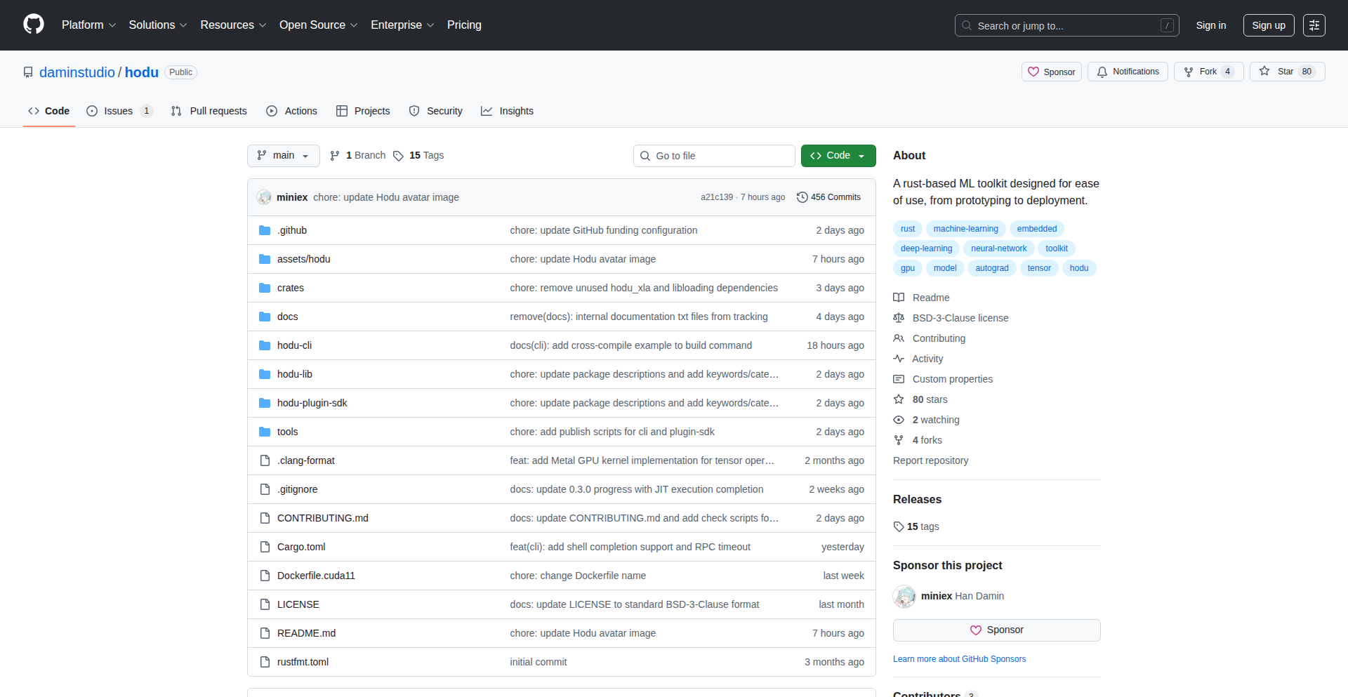 HoduML: Rust-Powered, Zero-Cost ML Toolkit