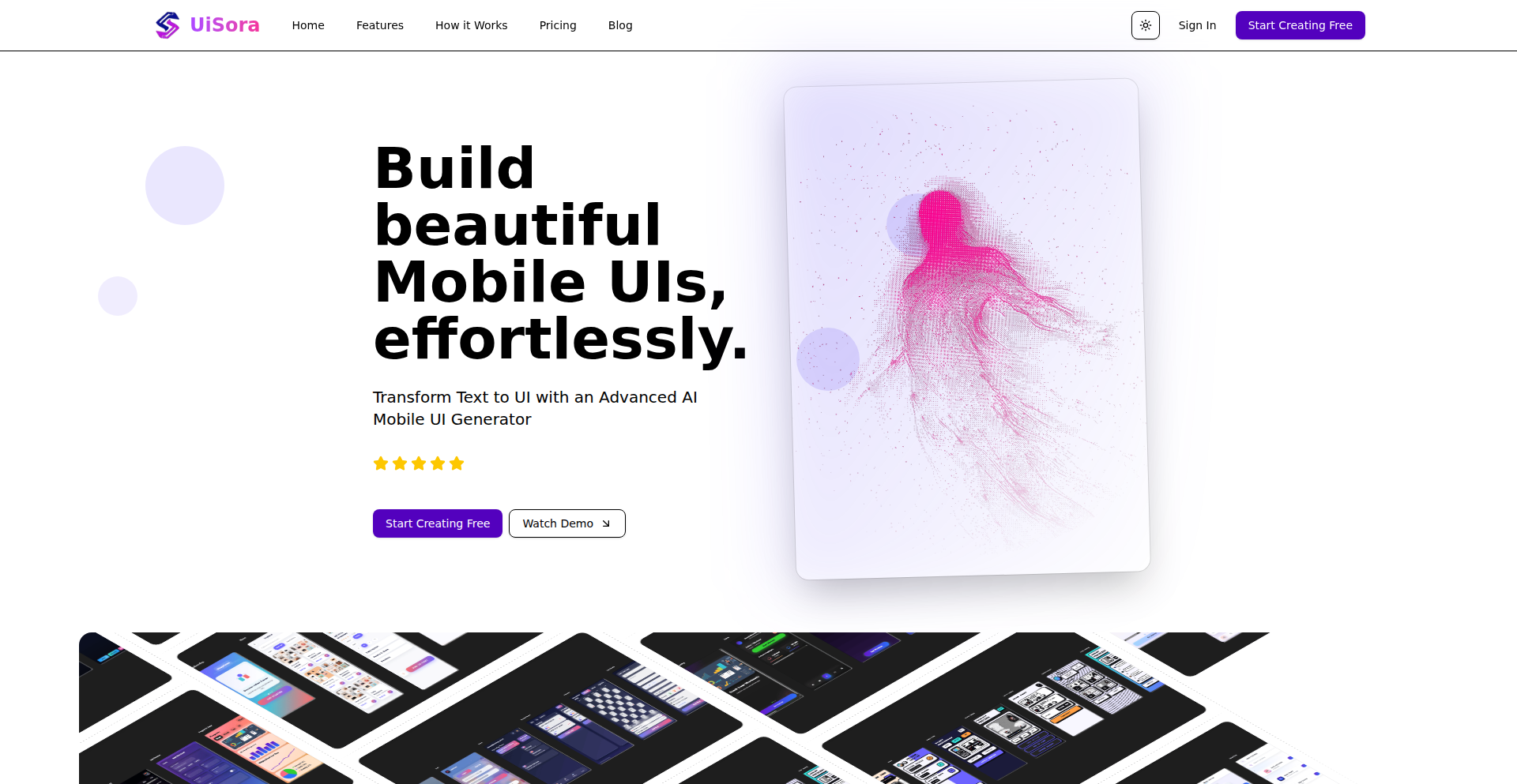 UISora: AI-Driven UI Synthesizer