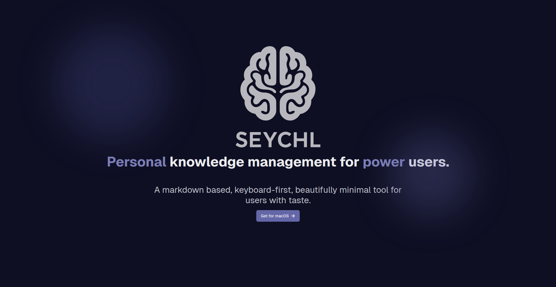 Seychl：闪电侠式知识管理