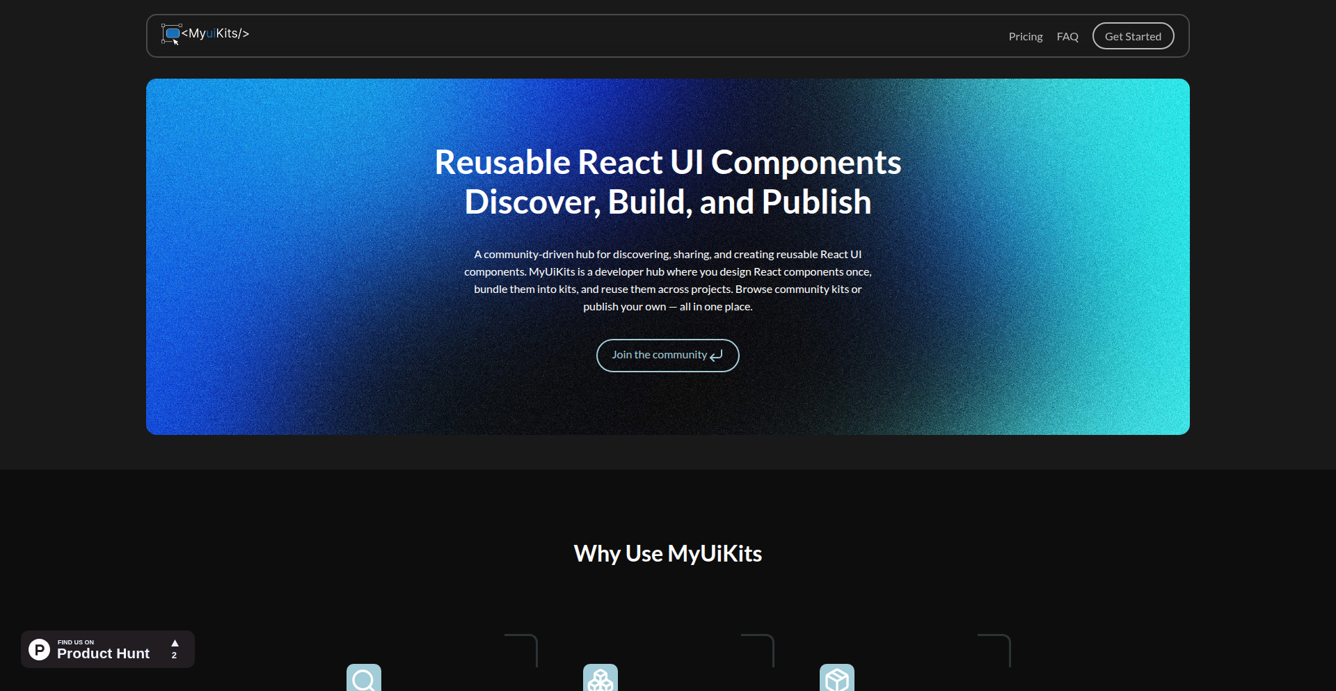 组件管家：代码复用与设计共享平台