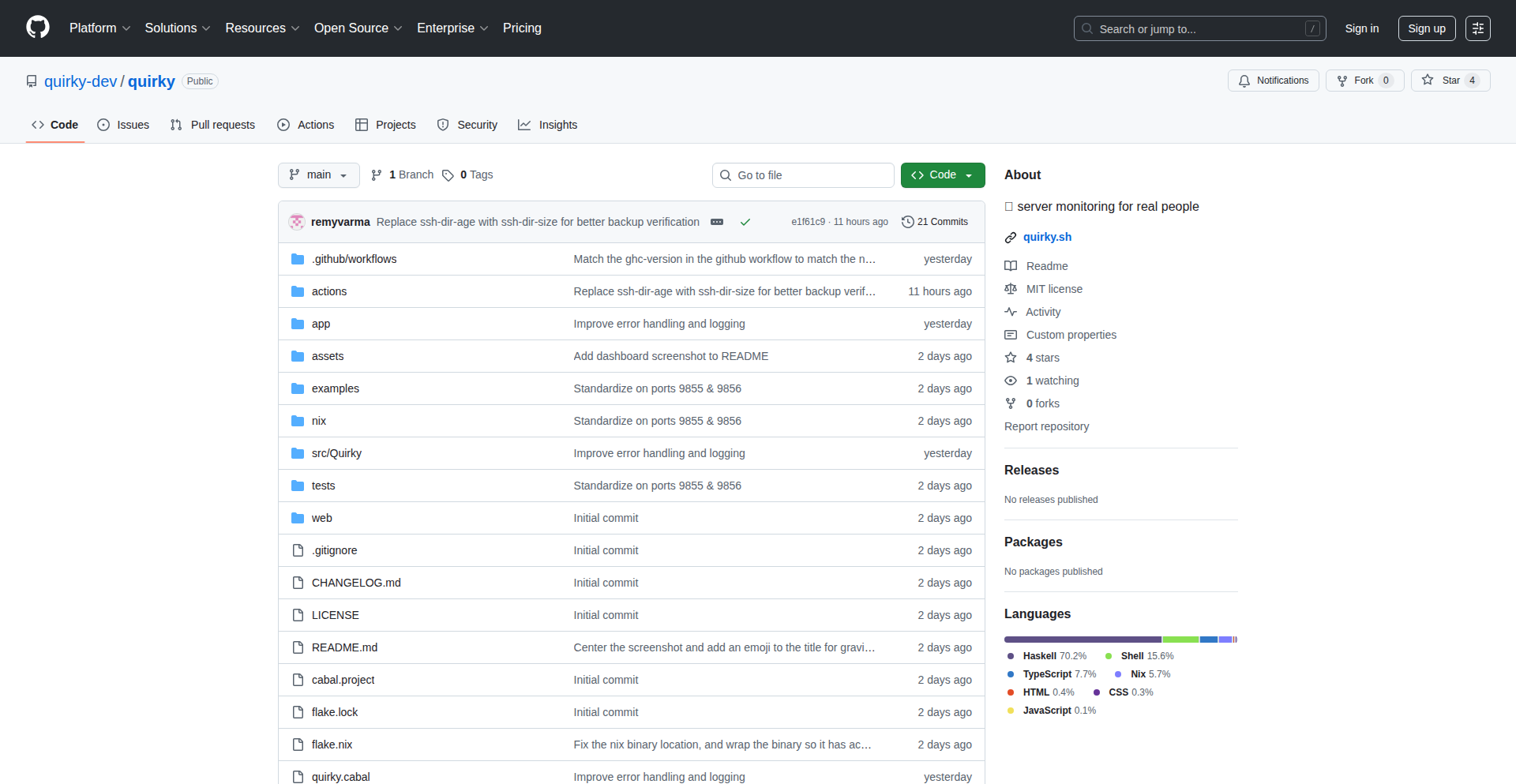  Quirky：可组合式服务健康检查引擎