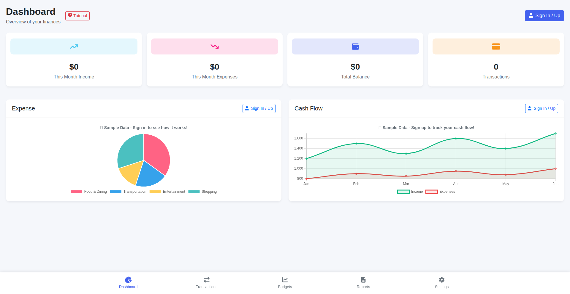 Finbley: 轻盈账本
