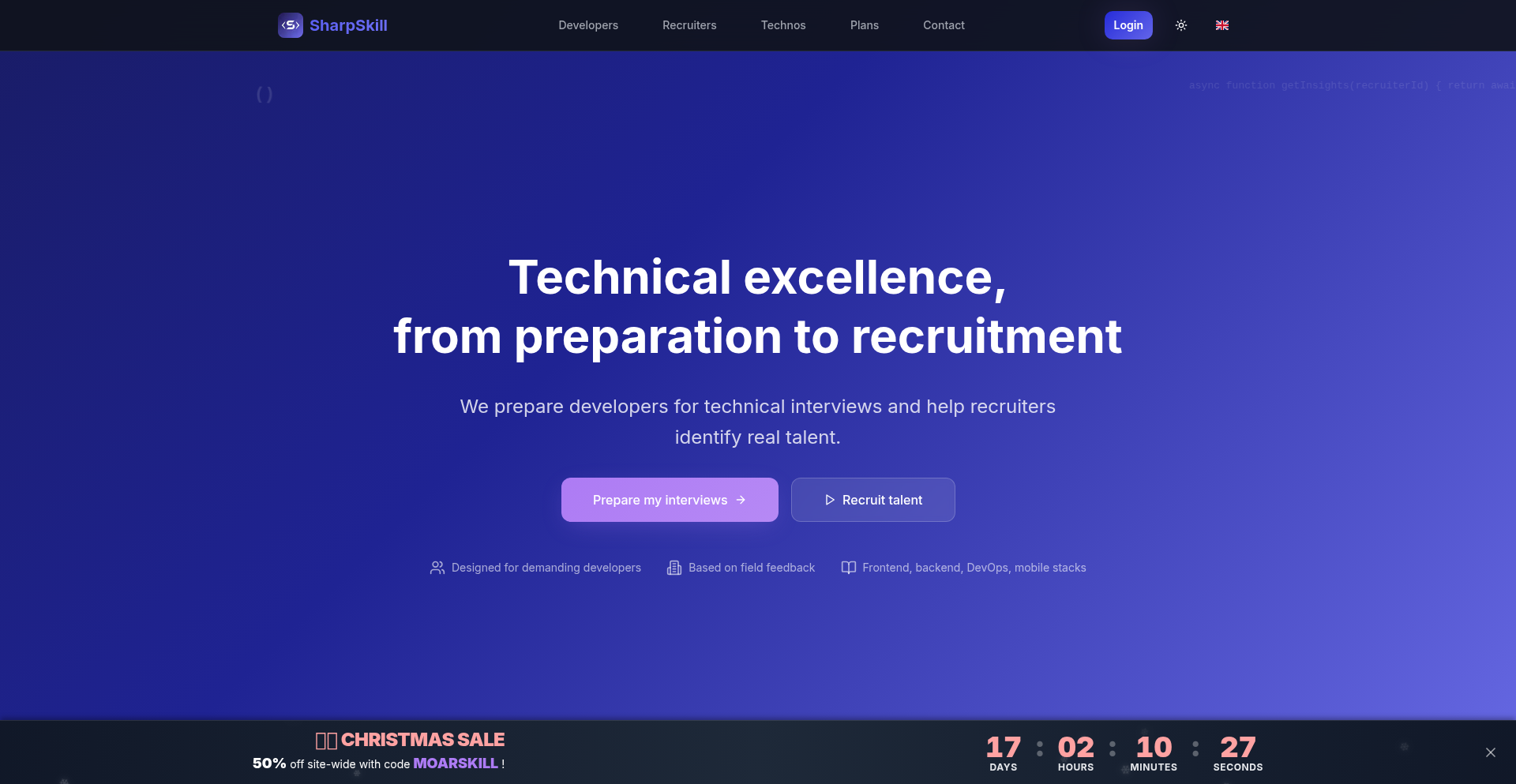 SharpSkill: 攻克技术面试的实战闪卡