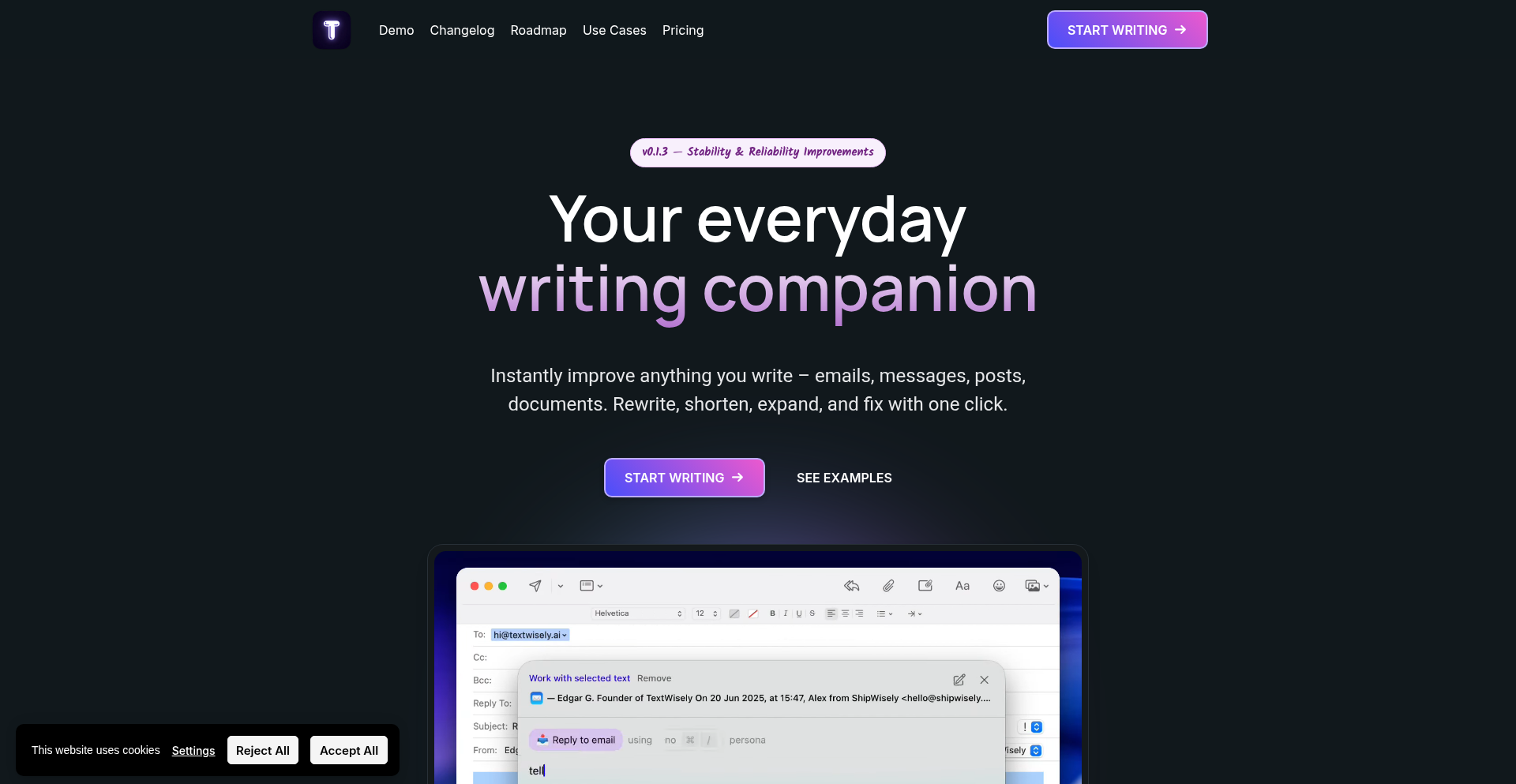 TextWisely: AI智能文本助手