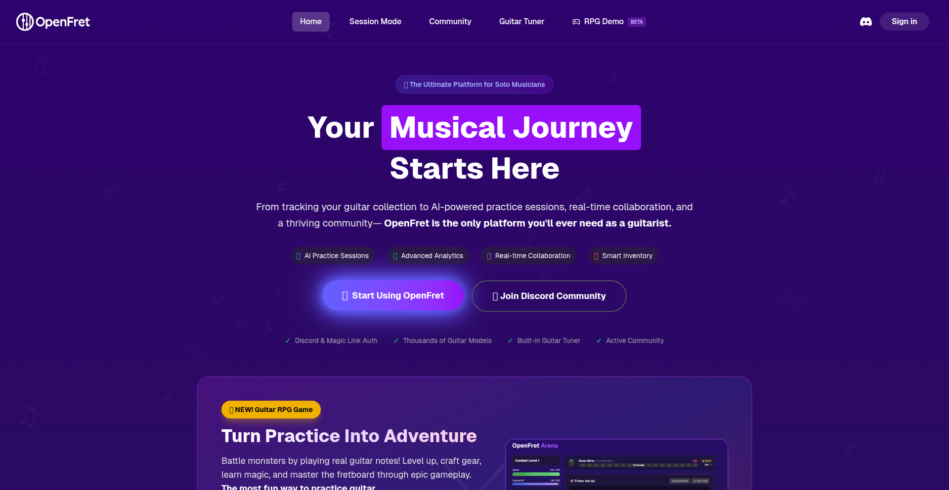Git型乐器管家与AI陪练RPG