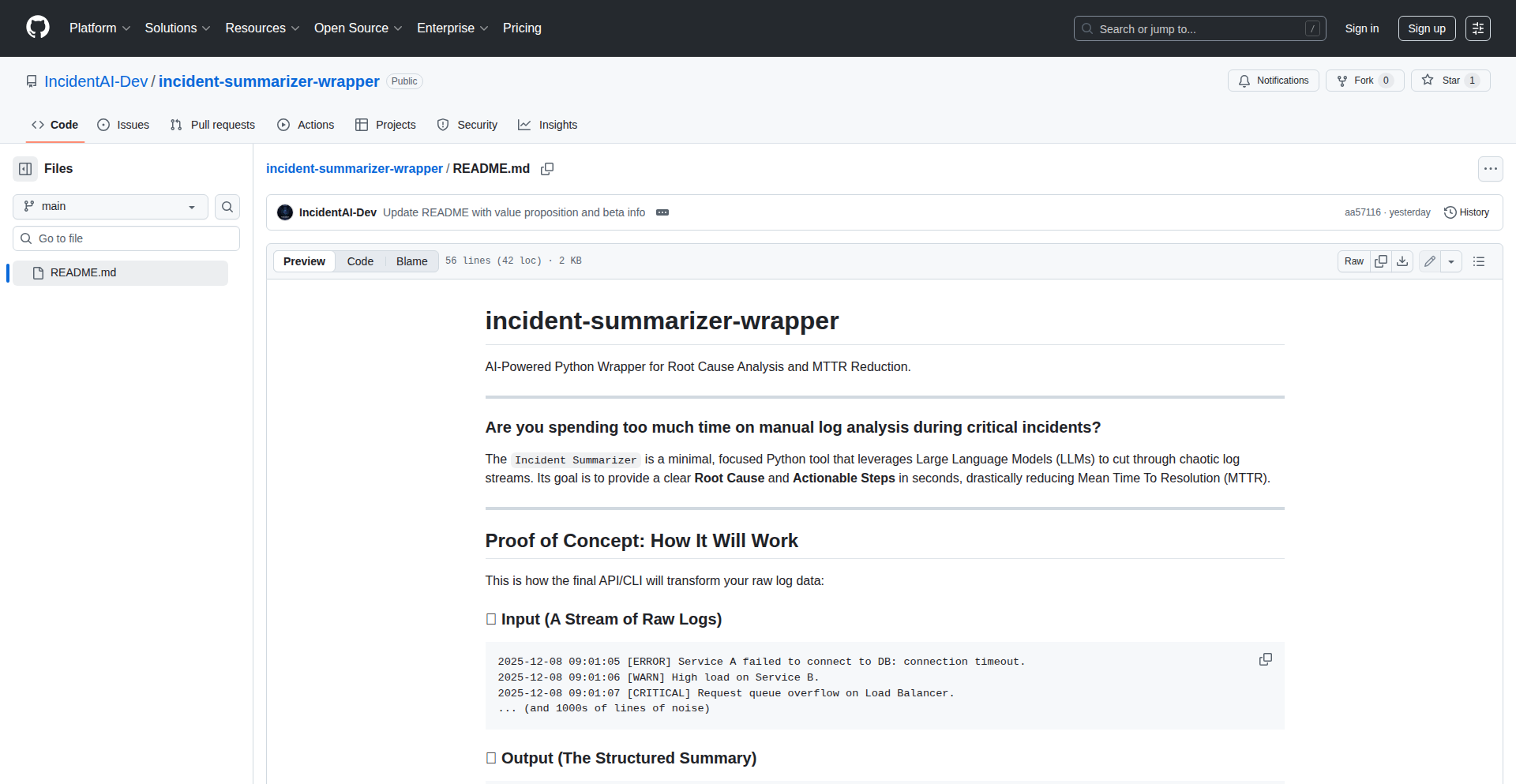 智慧日志洞察器 (LLM Log Insight)