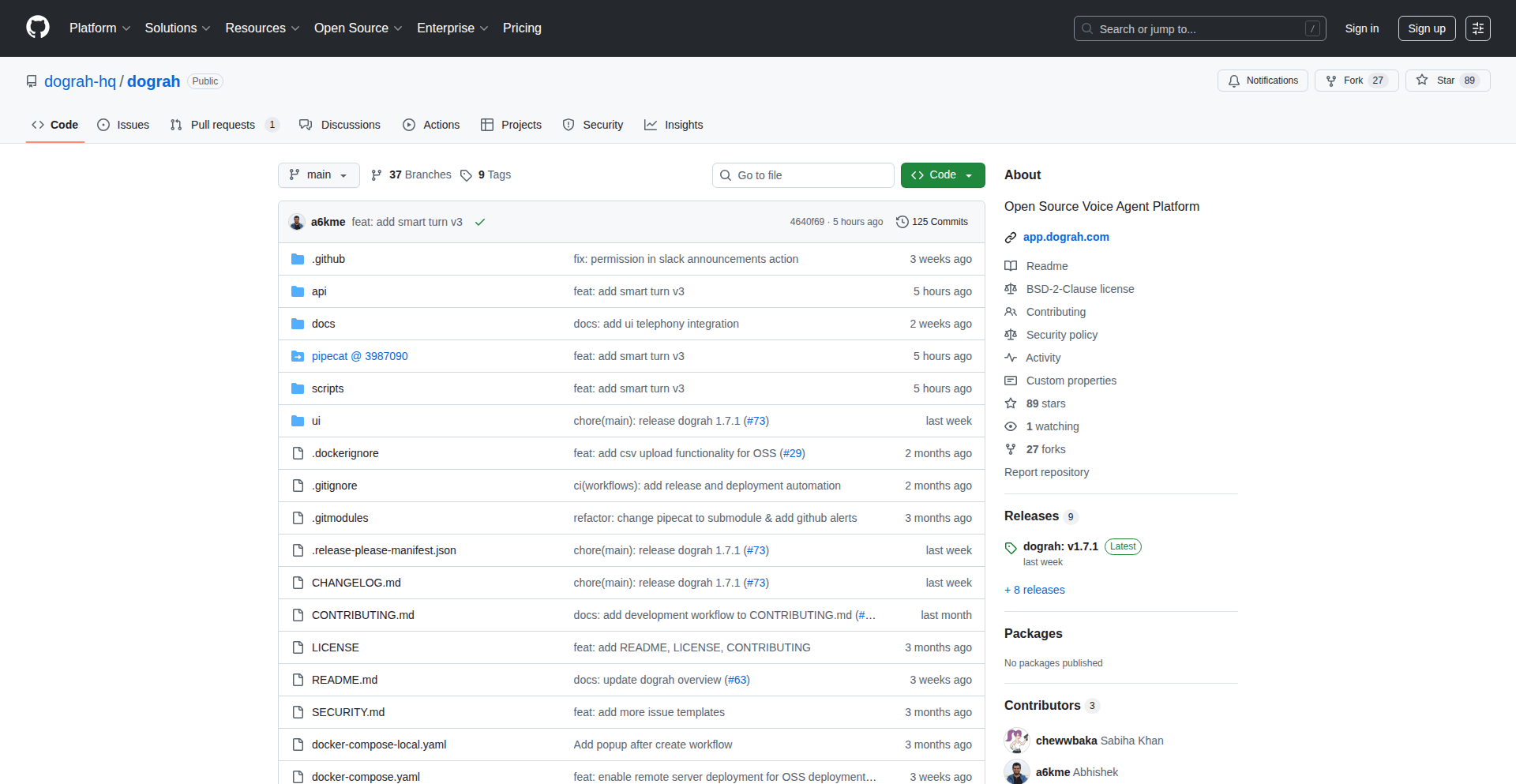 Dograh 语音智能体引擎