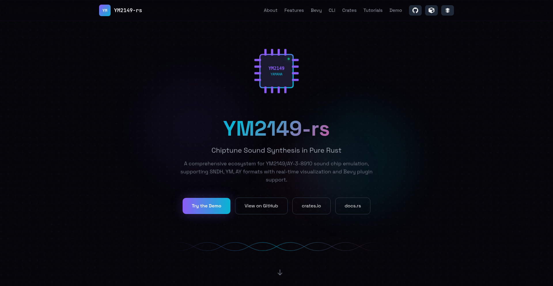Rust Chiptune 合成器 YM2149-rs