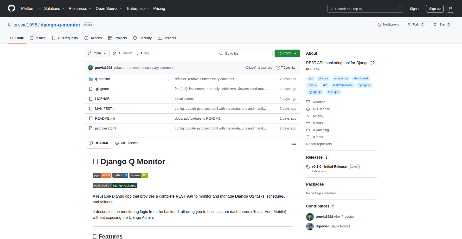 Django-Q 脑波监控器