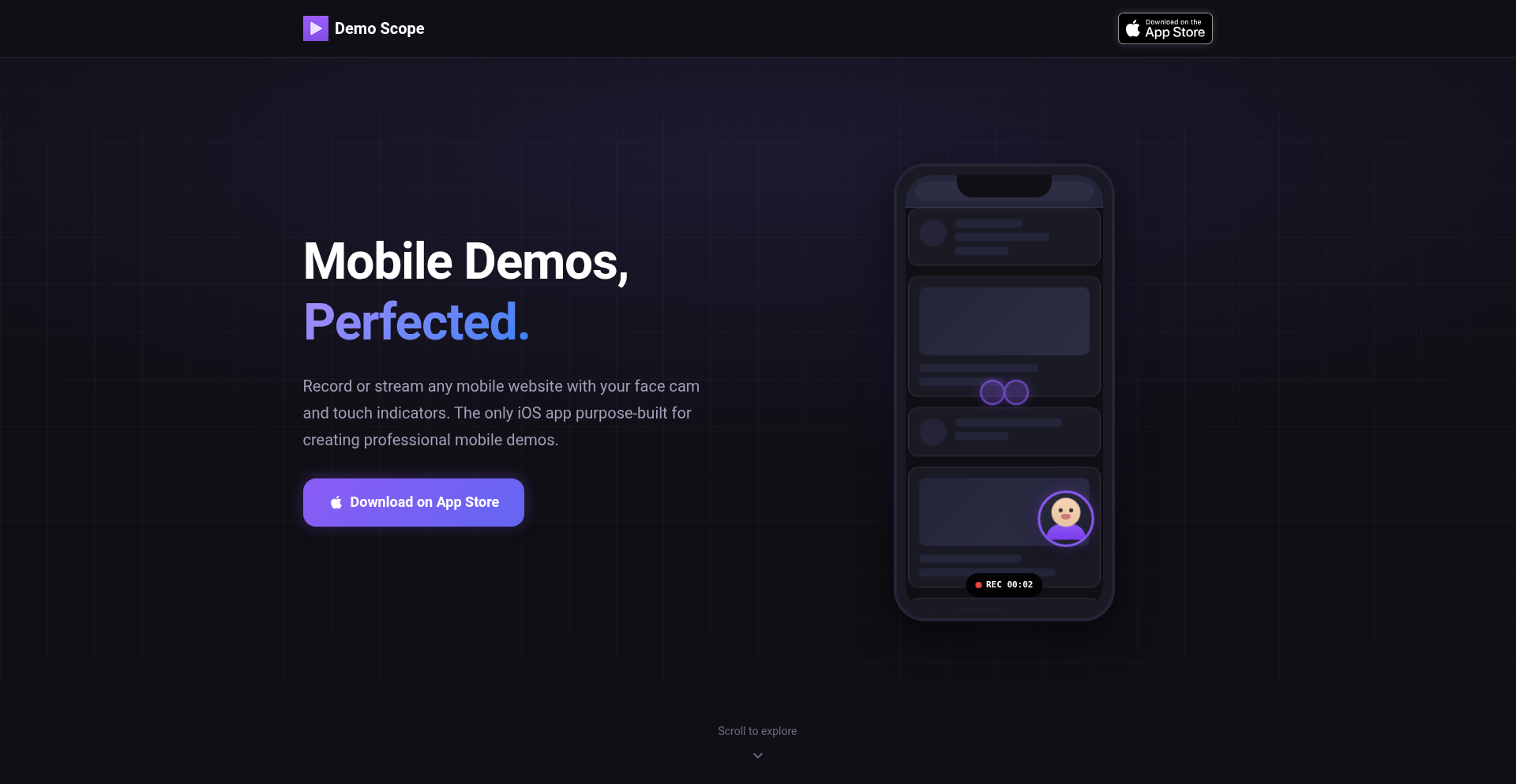 DemoScope: 移动端游戏Demo录制利器