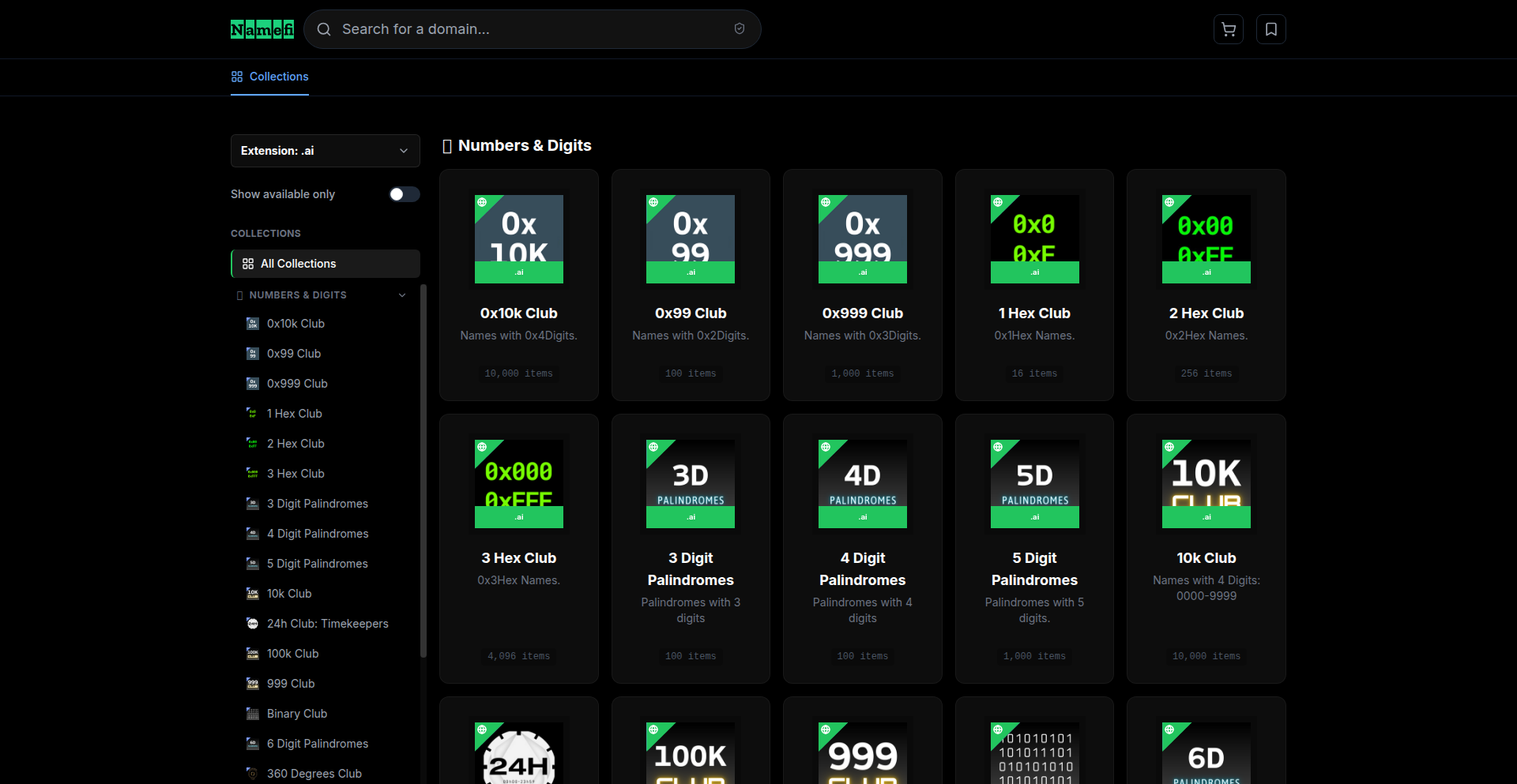 Namefi 域名搜集者新体验