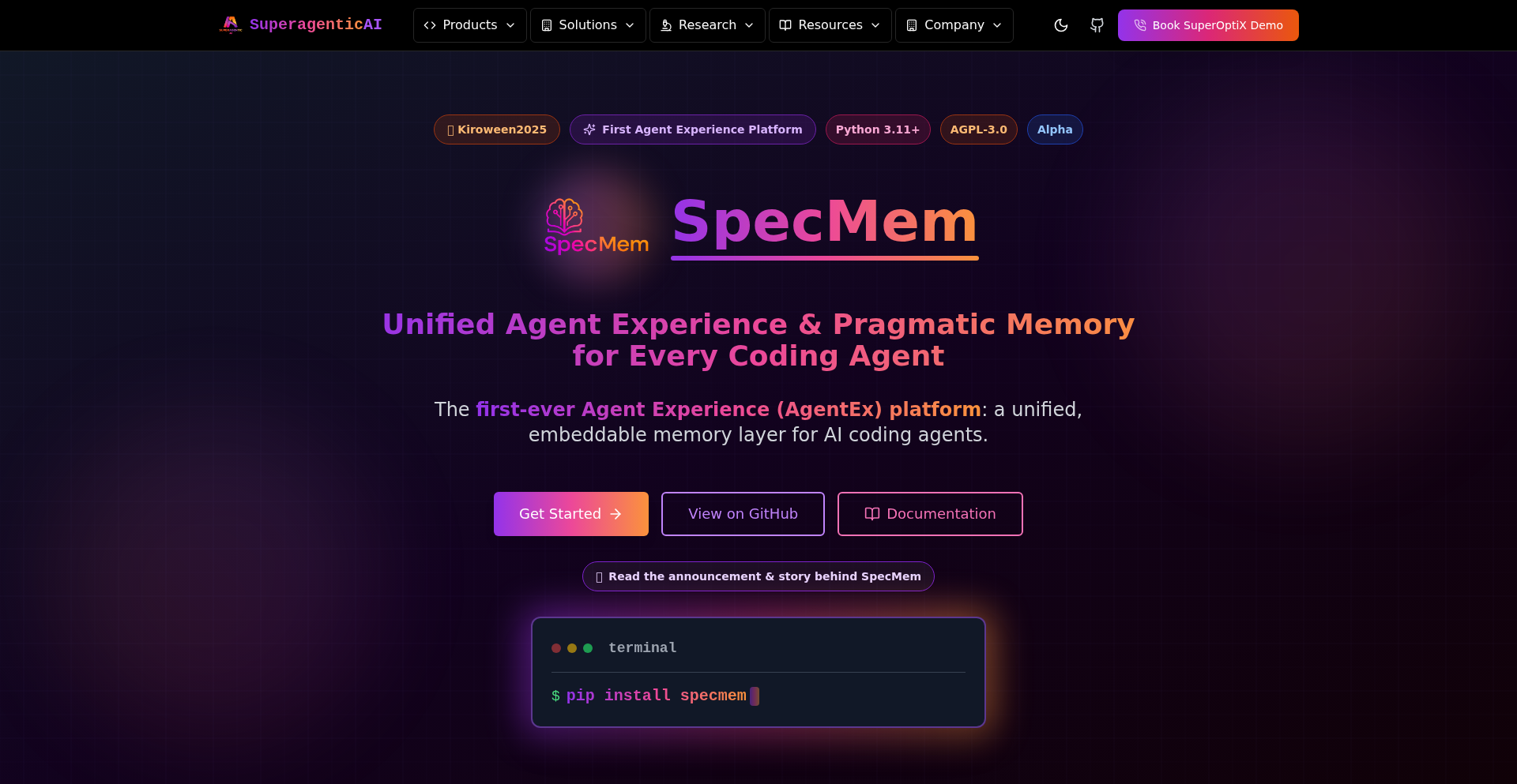 SpecMem: 跨框架智能体记忆统一层