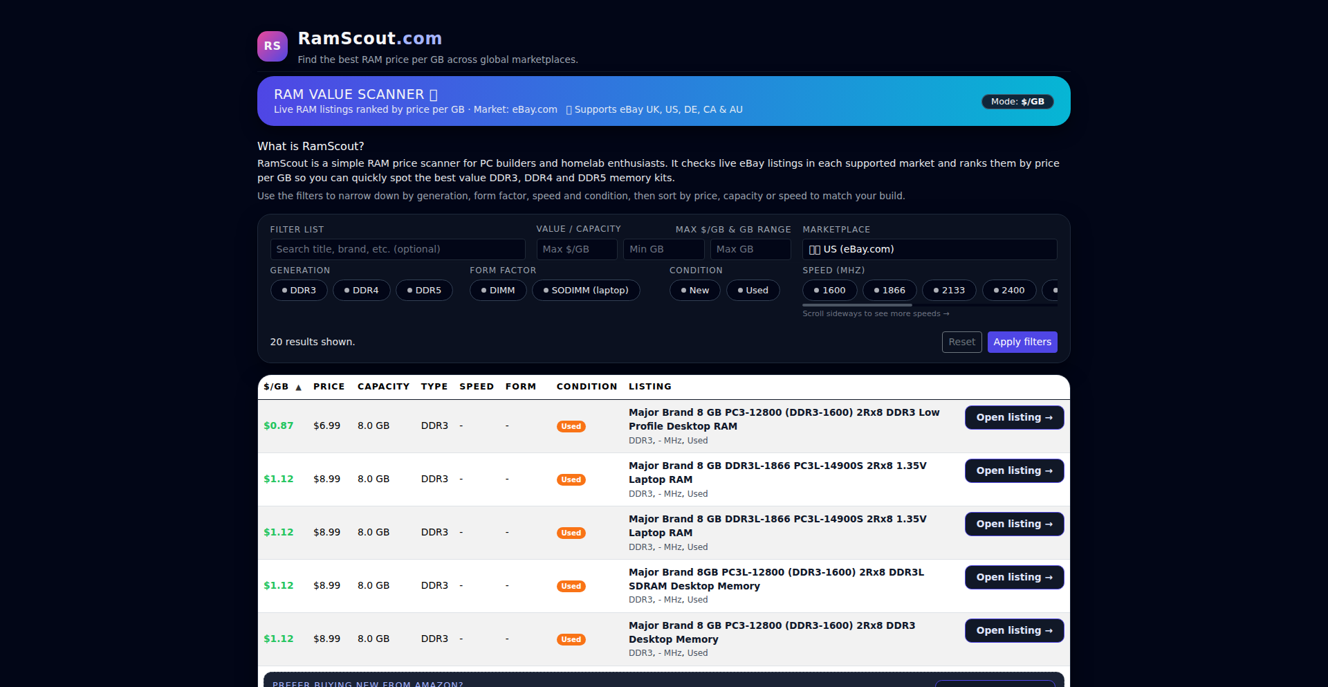内存侦察兵 (RAM Scout)