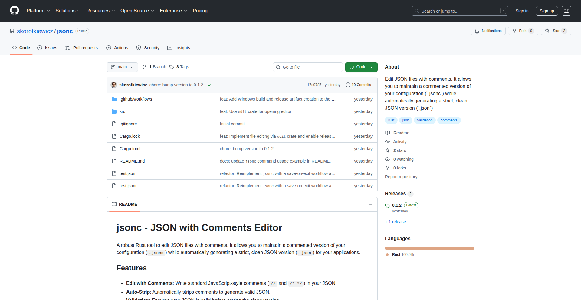 CommentableJSON: 注释友好型JSON处理器