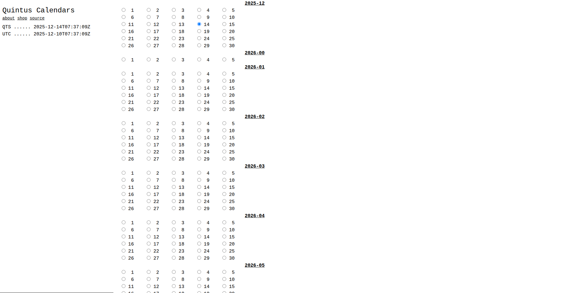 Quintus日历:告别碎片化时间,拥抱规整周期