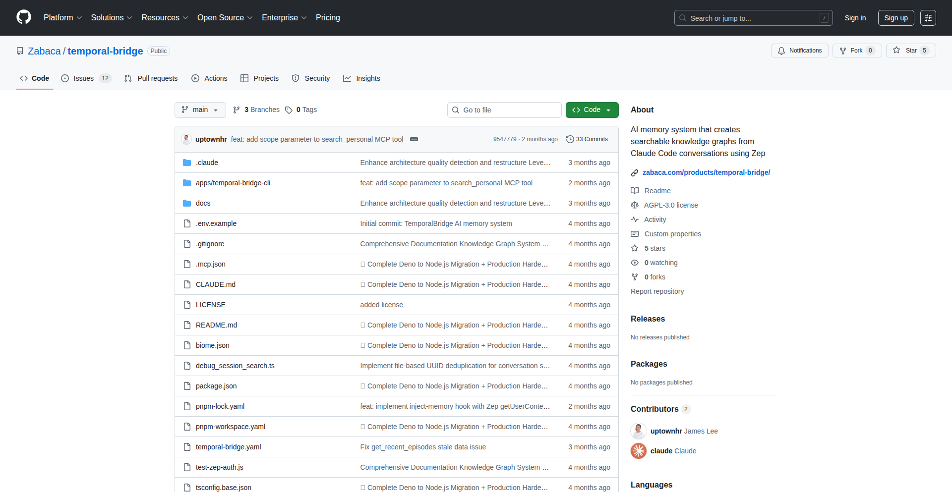 对话代码知识图谱生成器