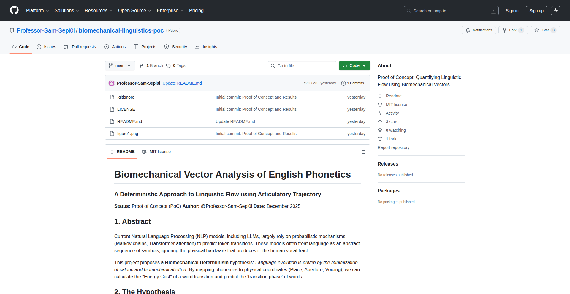 生物力学语言模型
