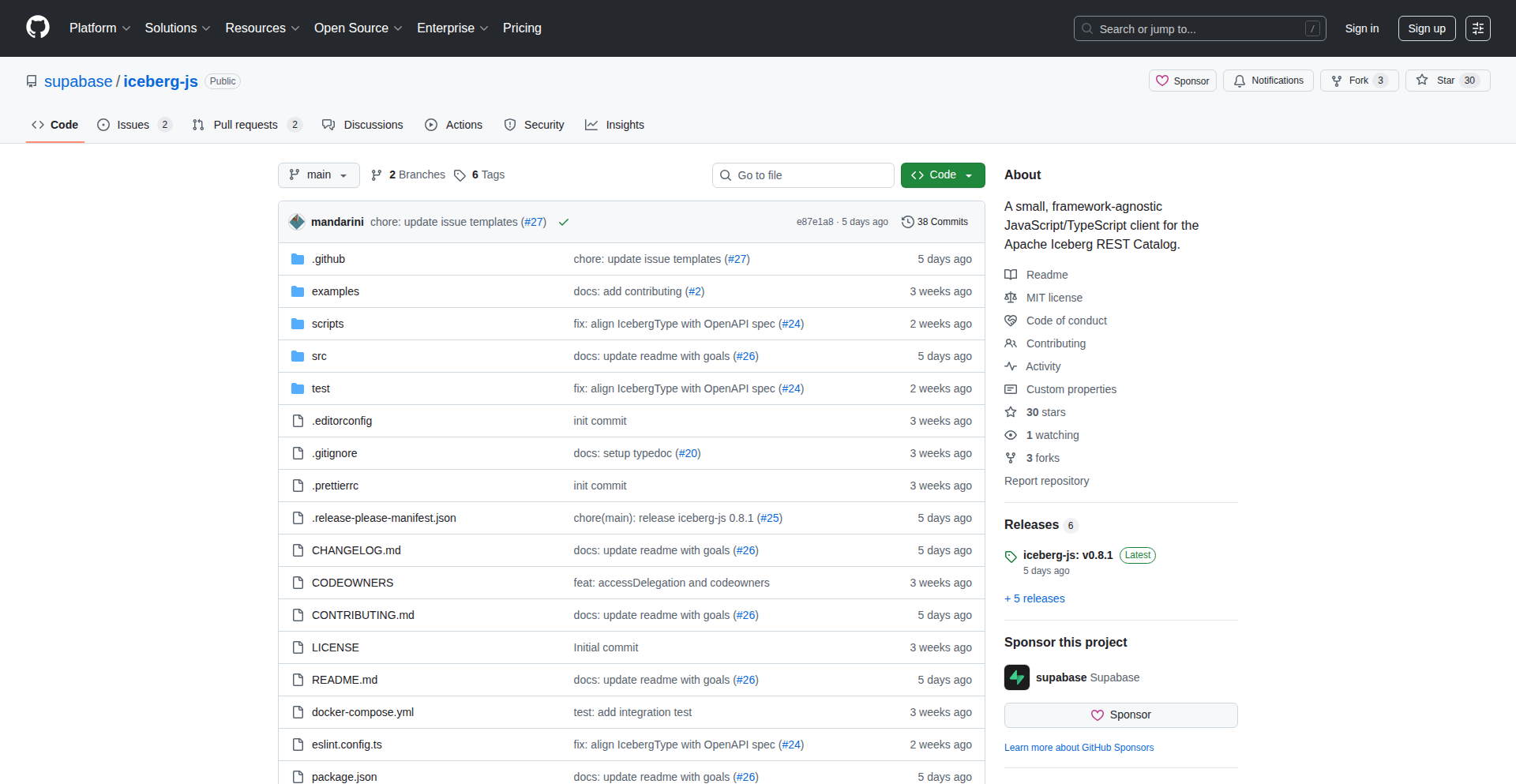 Iceberg-JS: REST Catalog 智能助手