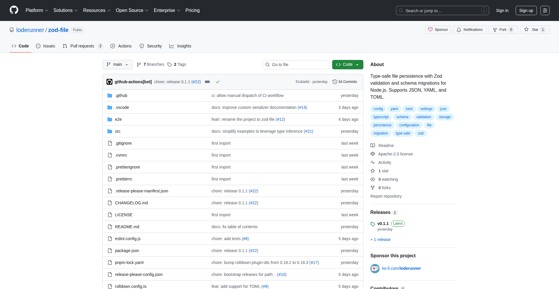 Zod-File: 类型安全的 TypeScript 文件存储