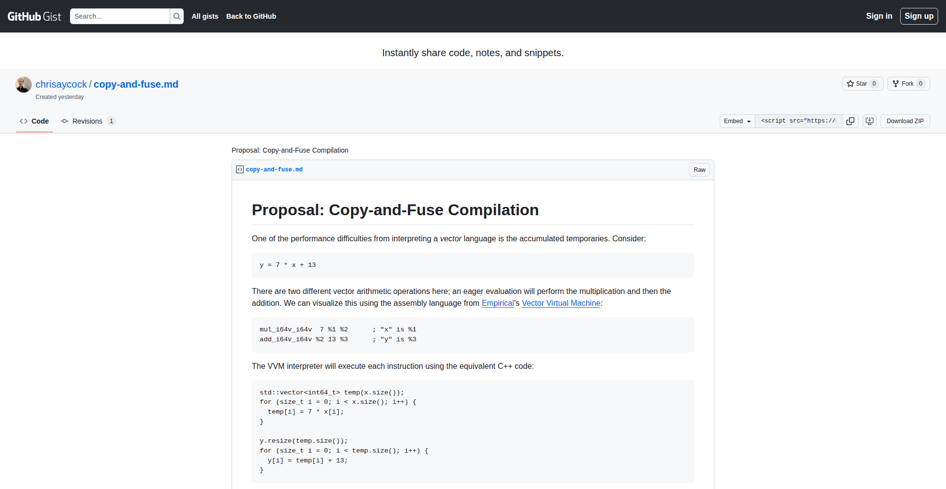 Copy-Fuse Compilers: 零成本代码融合编织器