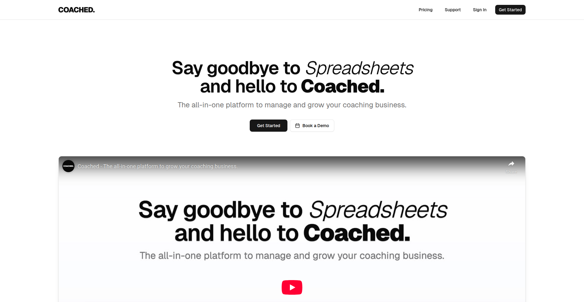 Coached: 智能教练管家