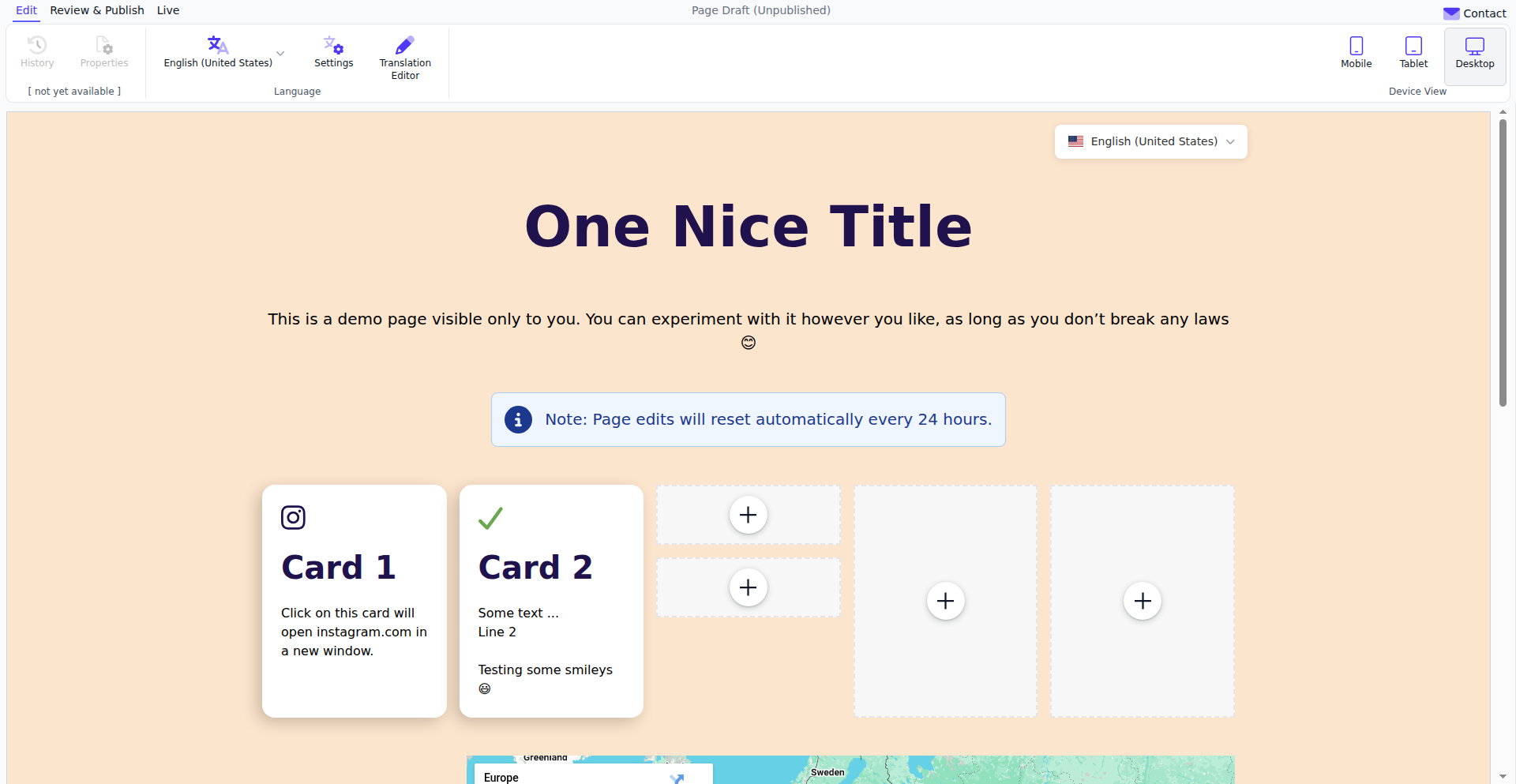 纯粹 TS 页面构建器 - 无框架依赖