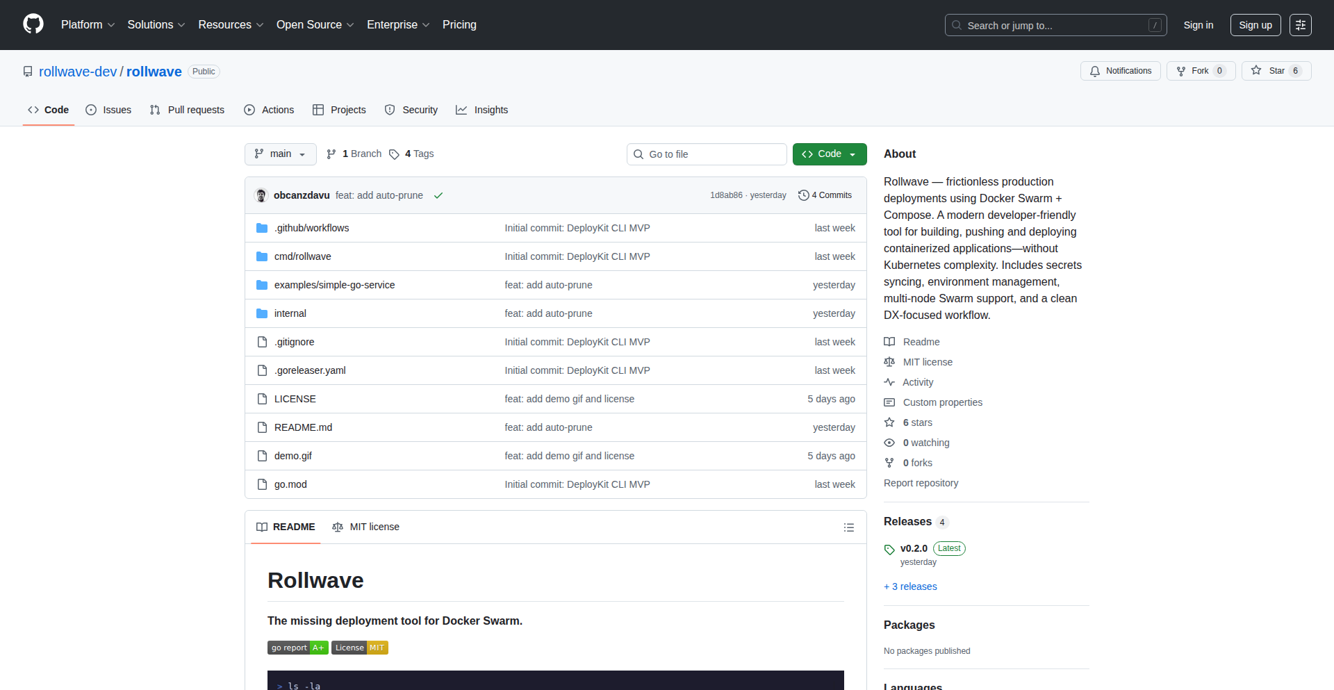 Rollwave: 无缝Docker Swarm密钥轮换与构建