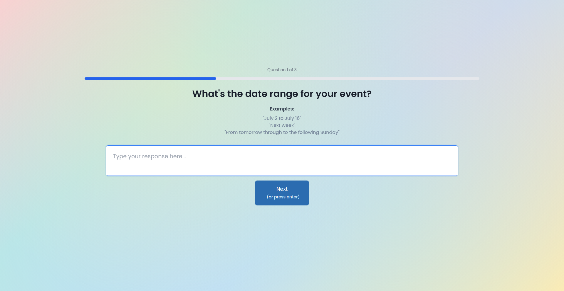 自然语感日程引擎