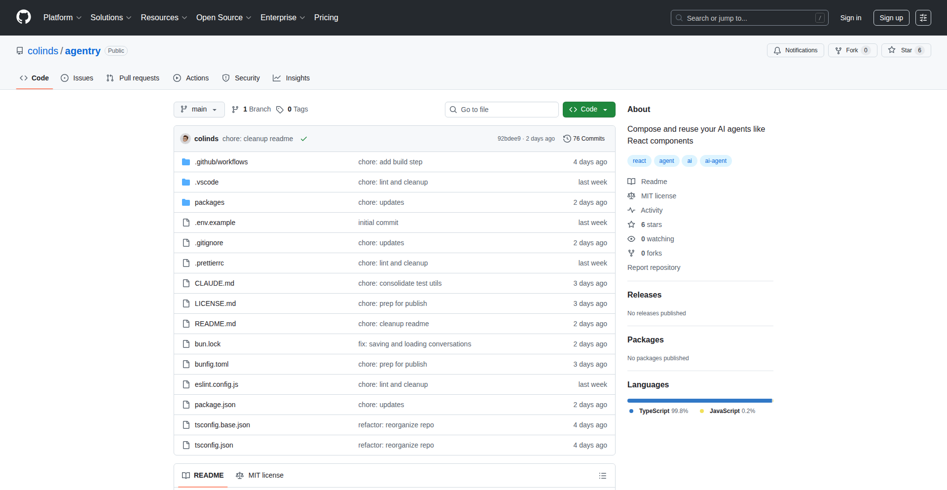 Agentry: AI Agent组件化框架