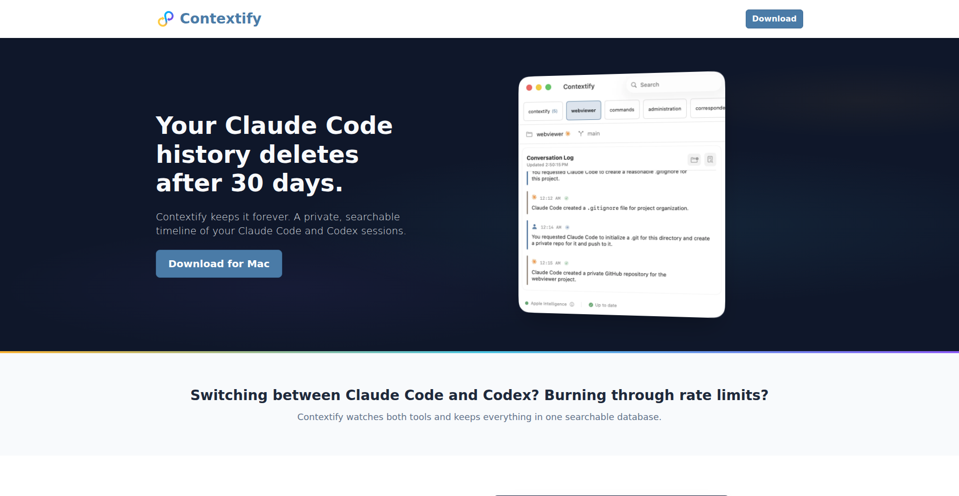 AI代码伴侣:私密搜索与智能回顾