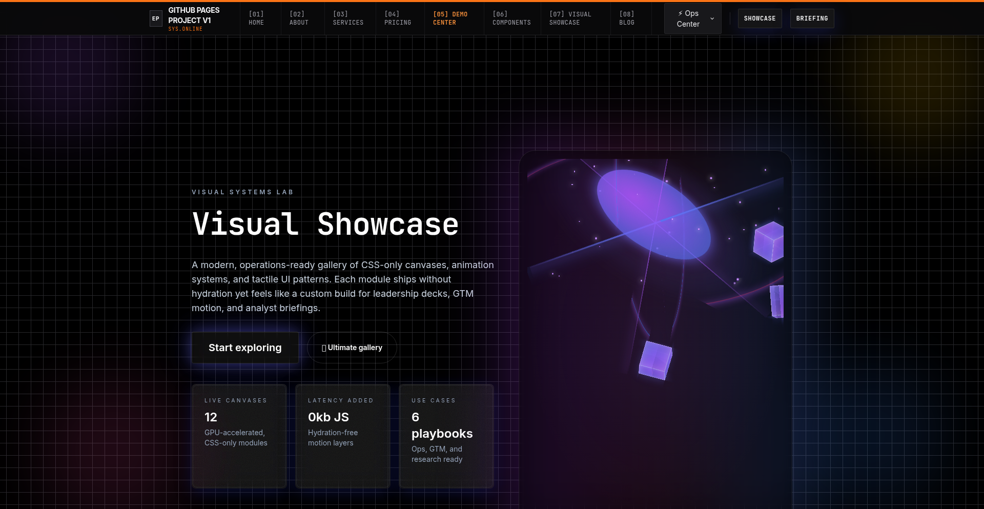 Astro-TS-Tailwind 3D动画静态网站生成器