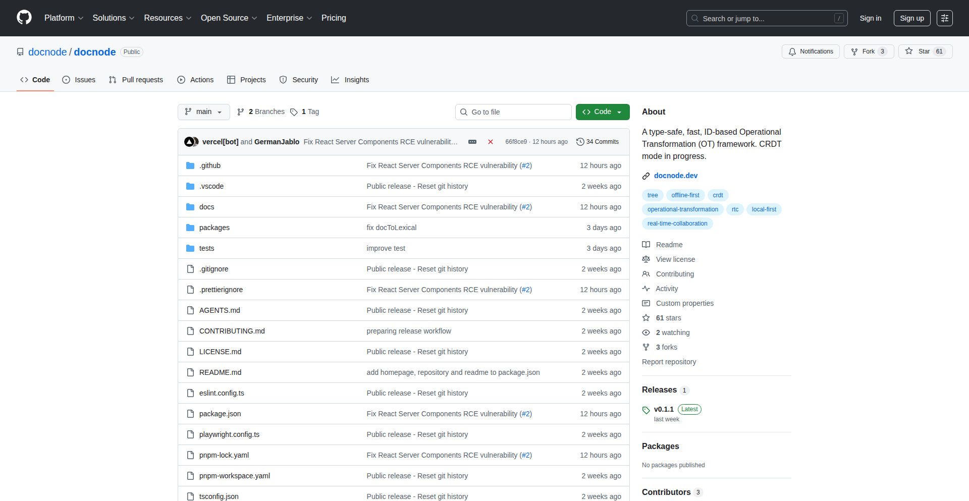 DocNode: 类型安全的协同编辑大脑