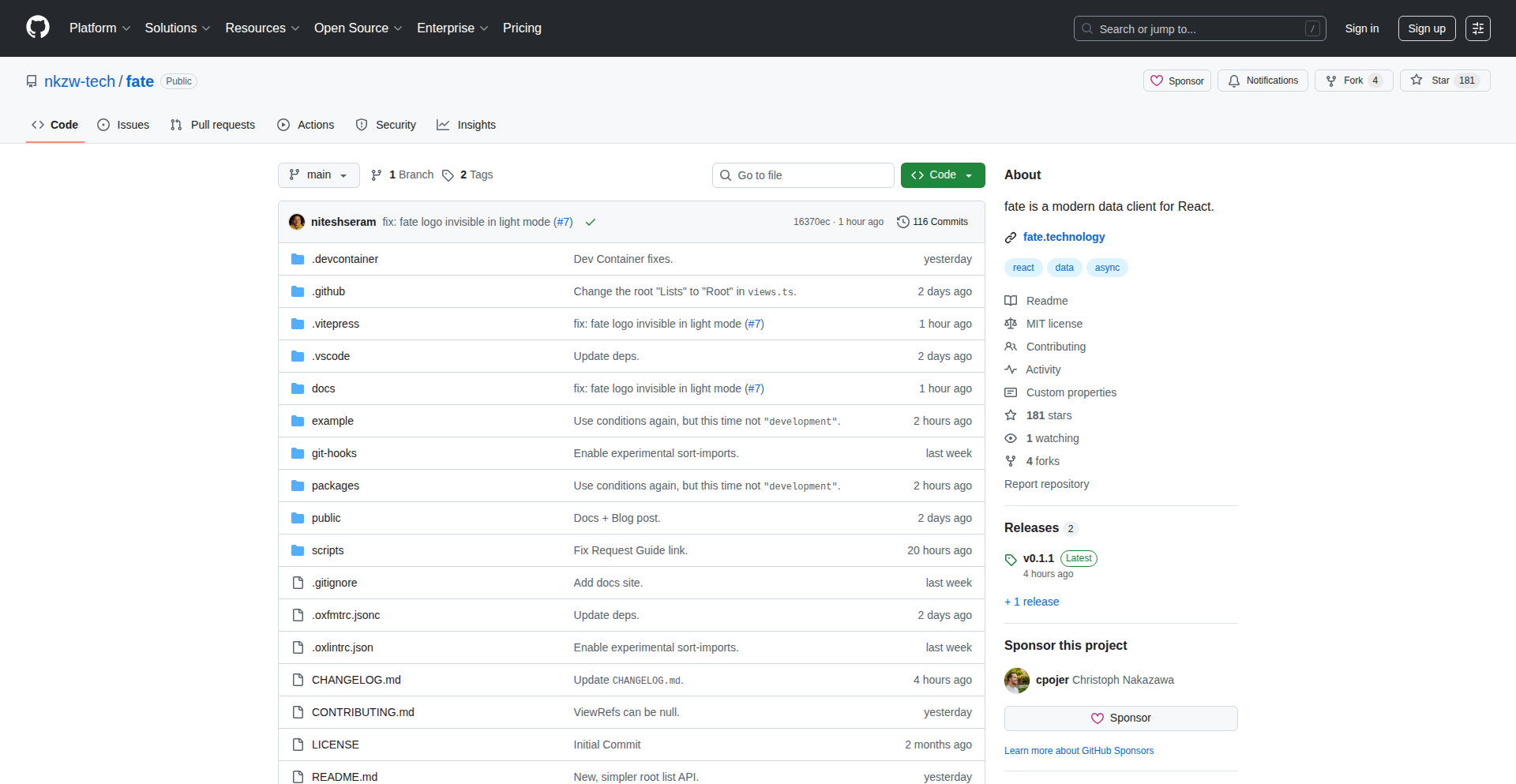 Fate: React与tRPC的智能数据同步器