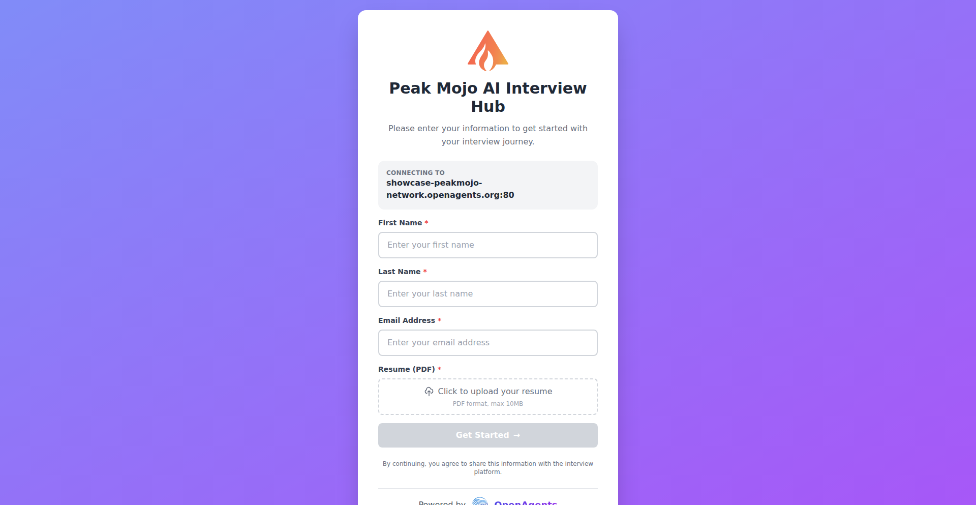 AI面试官与Offer生成网络