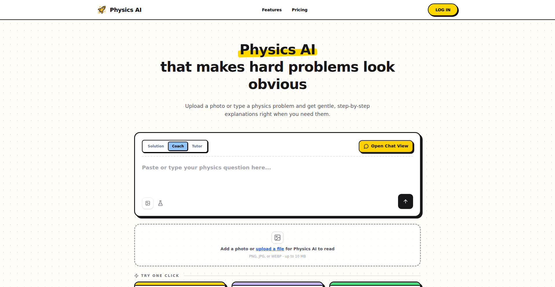 物理AIチャット：図解付きステップバイステップ物理問題解決ツール