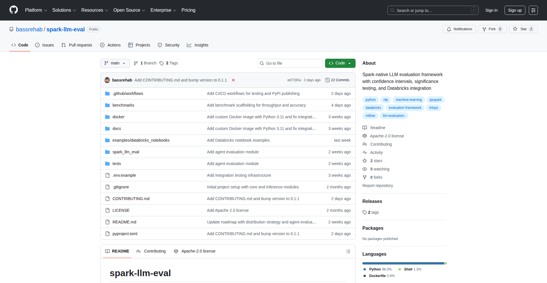 分散式LLM評価フレームワーク for Spark
