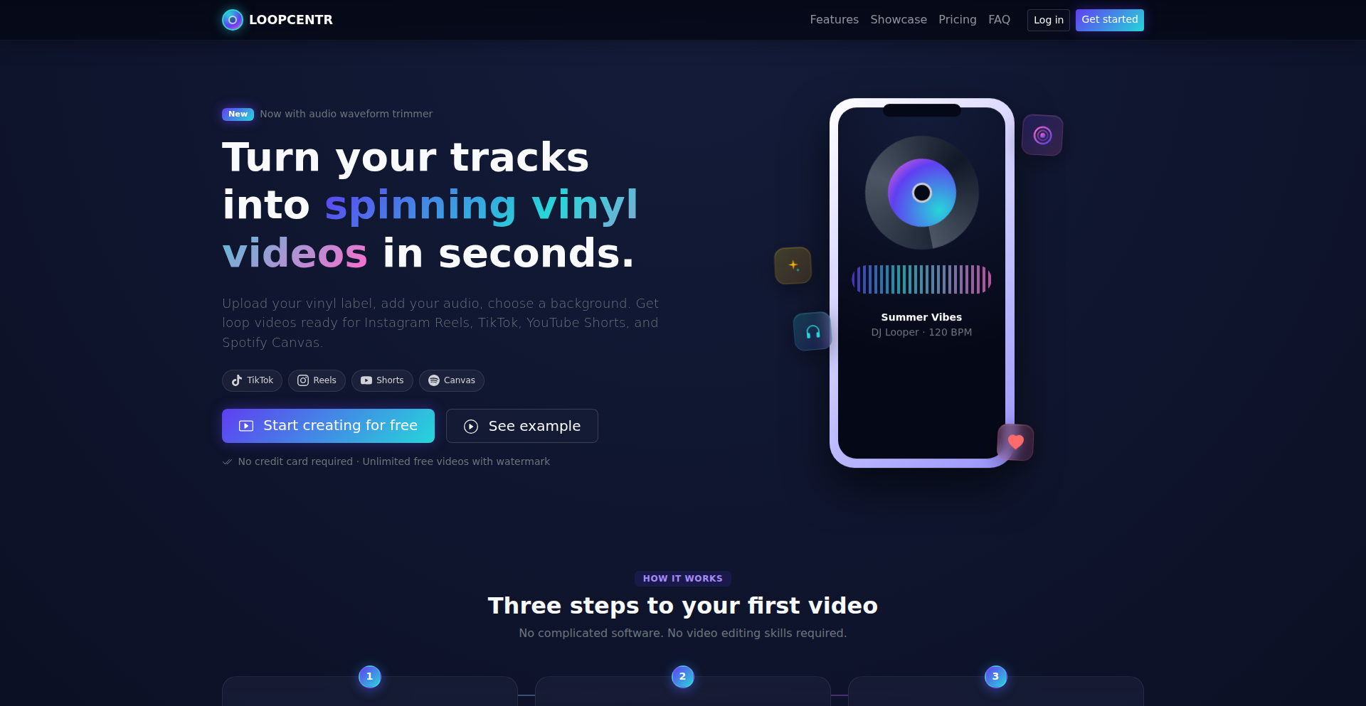 トラック・ヴァイナル・ジェネレーター