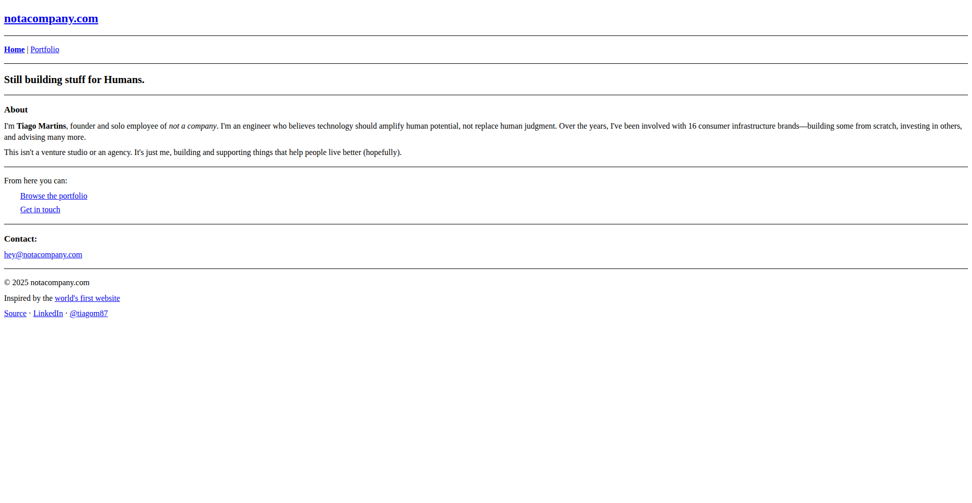 FirstWebSite-inspired Portfolio