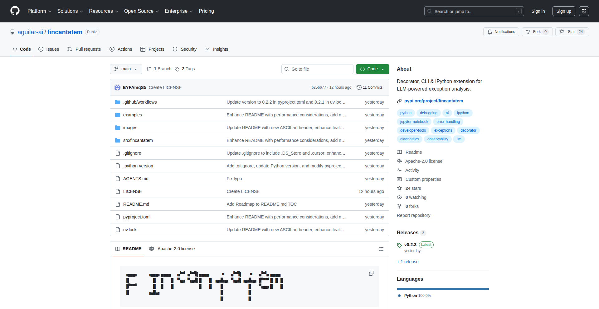 F. Incantatem - LLM駆動型トレースバック分析アシスタント